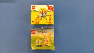 LEGO Seasonal: Easter Chicks (40527) + LEGO Creator Osterhase (30583)