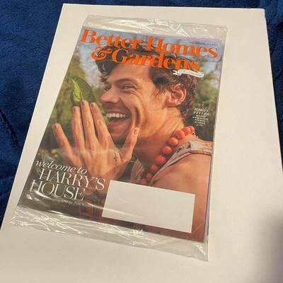Harry Styles Better Homes and Gardens Magazine June 2022 100th Anniversary