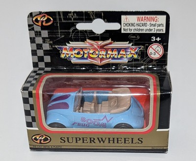 Motormax Super Wheels Volkswagen Beetle Blue (Boom Bug) #61016