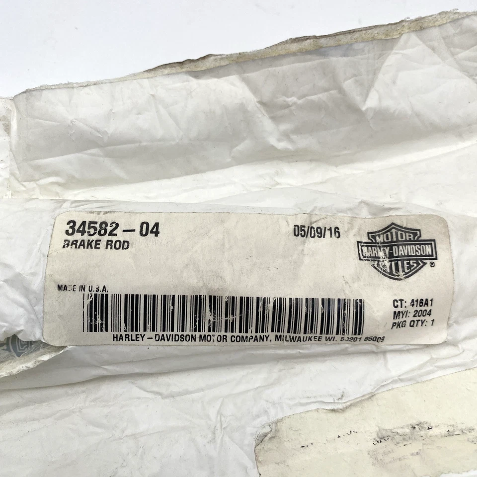 oem Harley 34582-04 Brake Linkage Rod Assembly 04-13 Sportster XL 883 1200 - Image 2 of 4