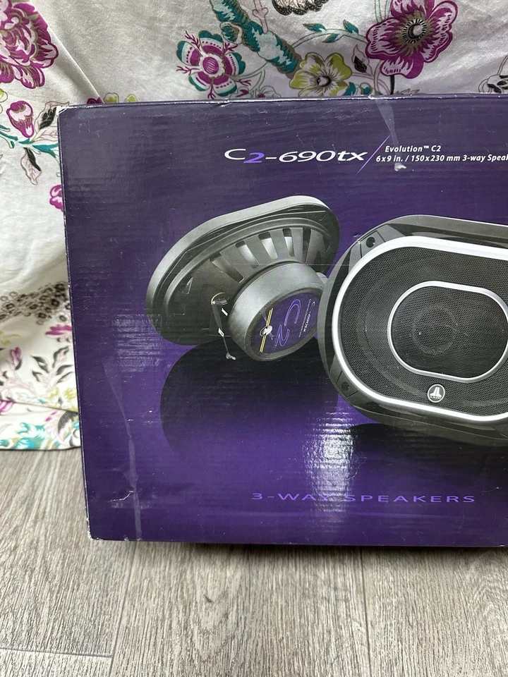Altavoces de audio para automóvil JL Audio C2-690TX 6x9" 250W 3 vías C2 Evolution C2690TX NUEVOS Foto 2 de 4