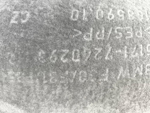 BMW 3 F30, F80 Innenkotflügel hinten links 7240293 2.00 Diesel 2013 33116255