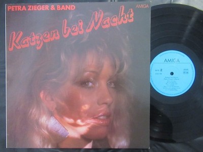 PETRA ZIEGER & BAND Katzen bei Nacht / LP DDR 1987 AMIGA 856198