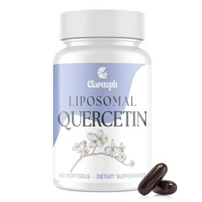 Liposomal Quercetin Supplement for Respiratory & Seasonal Challenges | Querce...
