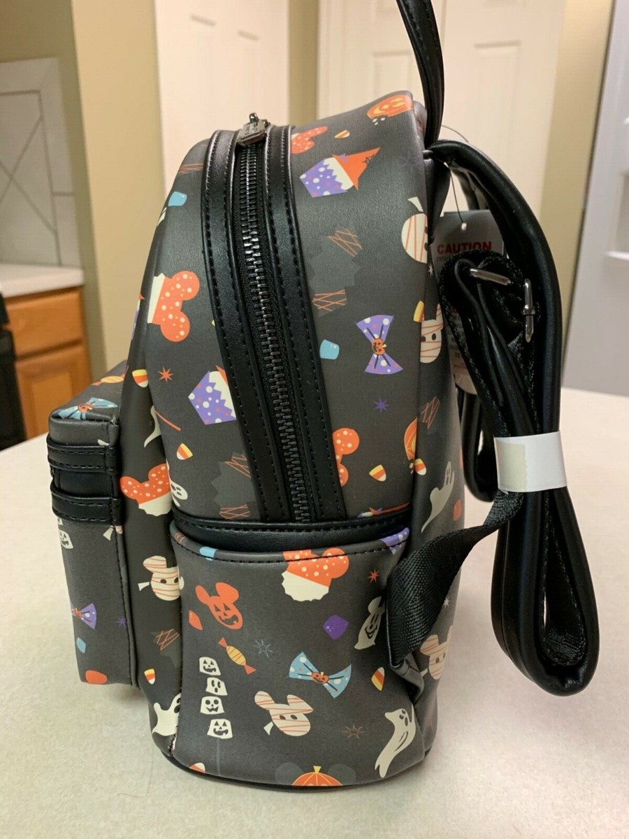 ? Disney Loungefly Halloween Snacks Mini Backpack EUC Get Ready For Spooky Season With This New Candy Corn  main image 2