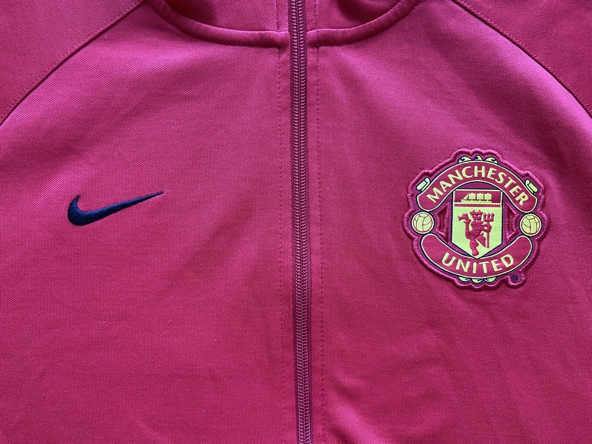 Nike Manchester United ジャケット Manchester United N98 Nike Track Jacket - Shad/Red/White