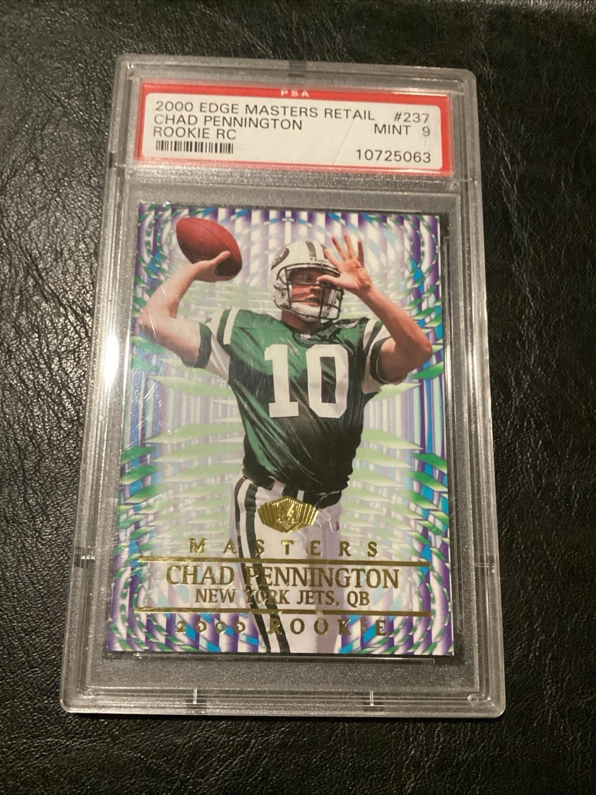 Chad Pennington trading card