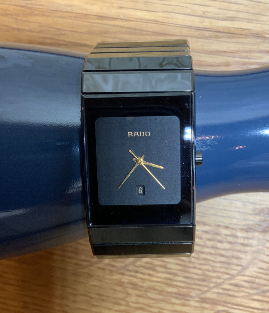 Vintage Rado High-Tech Geramics Damenuhr DiaStar schwarz