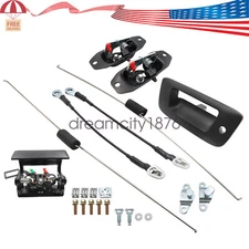 Tailgate Hardware Rebuild Kit + Cable & Rod For Chevy Silverado 1500 GMC Sierra