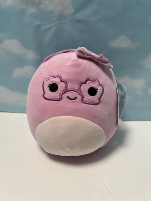 Squishmallow 7.5  MAELLE the Purple turtle pet Plush RARE FTM NWT