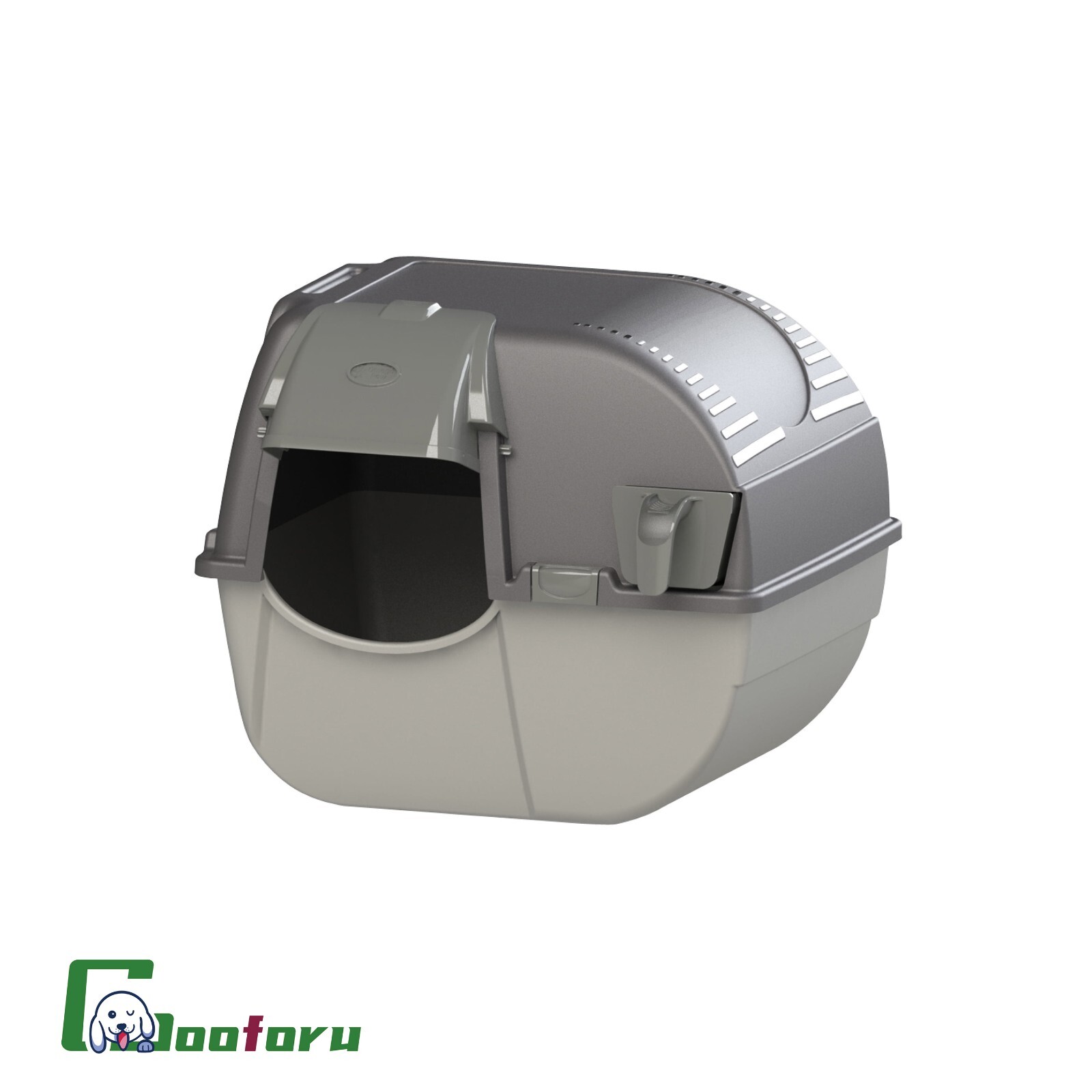 Omega Paw Easy Fill Roll 'N Clean Self Cleaning Litter Box Regular