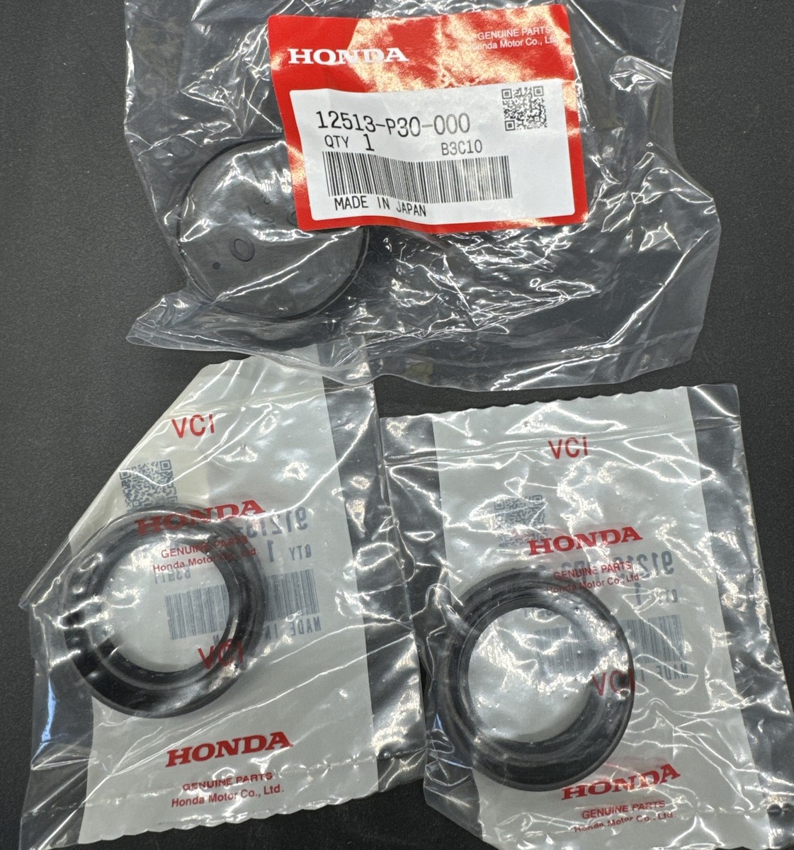 GENUINE HONDA ACURA OEM CAM SEALS WITH CAM CAP SET B H DOHC VTEC
