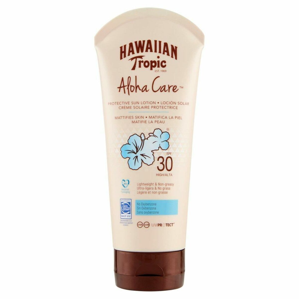 Lozione Solare Hawaiian Tropic Aloha Care SPF 30 Matificante [180 ml]