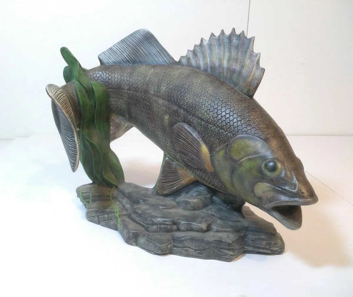Walleye Fish Doc Holliday Ceramic Bisque Fishing (Finished Peice