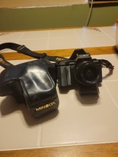 Minolta Maxxum 5000 AF 35mm SLR Film Camera AF 35-70 Lens Accessories