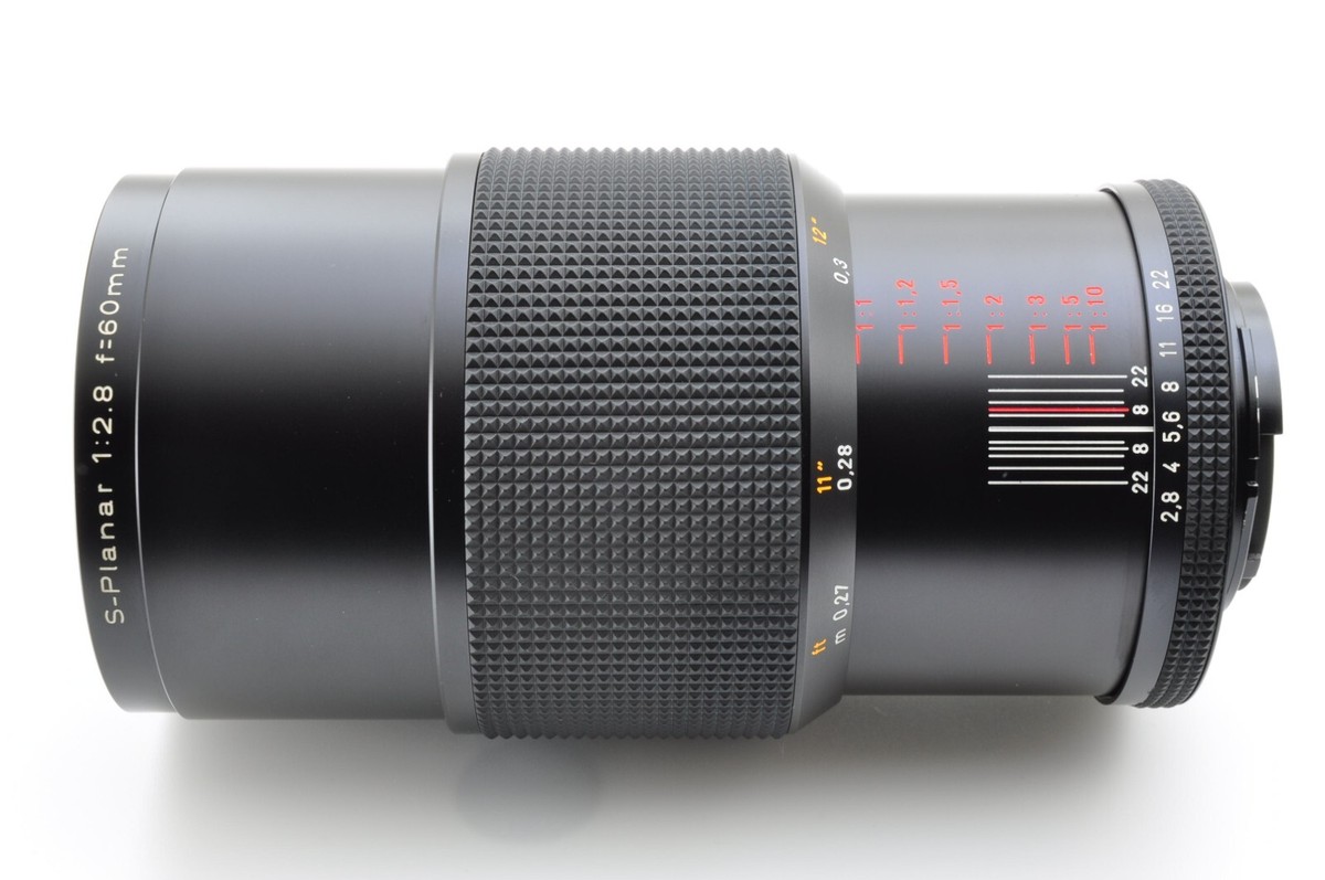 CONTAX Carl Zeiss S-Planar T* 60mm F2.8 AEG Near Mint Macro