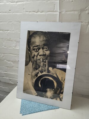 Autogrammposter Louis Armstrong 1965