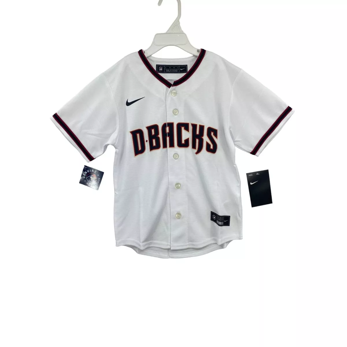 Arizona Diamondbacks Nike Unisex Toddler Jersey White V Neck L-7