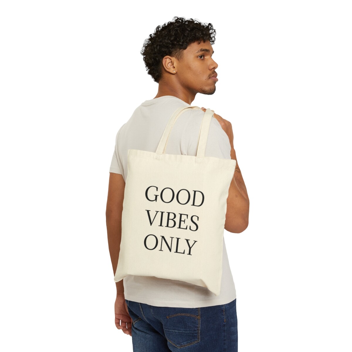 Eco-Friendly Cotton Canvas Tote Bag - Durable & Stylish Carryall