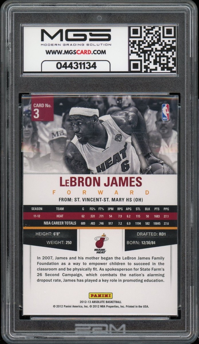 2012-13 Absolute - LeBron James #3 for sale online | eBay