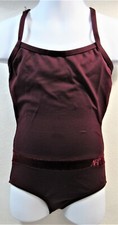 Leotard Capezio Girl's Size Intermediate Burgundy ABT