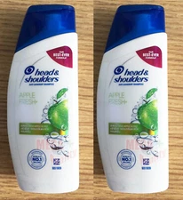 2 x 70ml. Head and Shoulders Shampoo Apple Fresh Anti Dandruff Hair Care