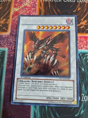 Yu-Gi-Oh! TCG Void Ogre Dragon PRC1-EN021 Secret Rare 1st Edition Near Mint a1/