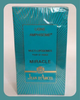Vtg Jean D'Arcel MIRACLE Multi Liposomes For The Face 30 ML-Made In Germany NOS