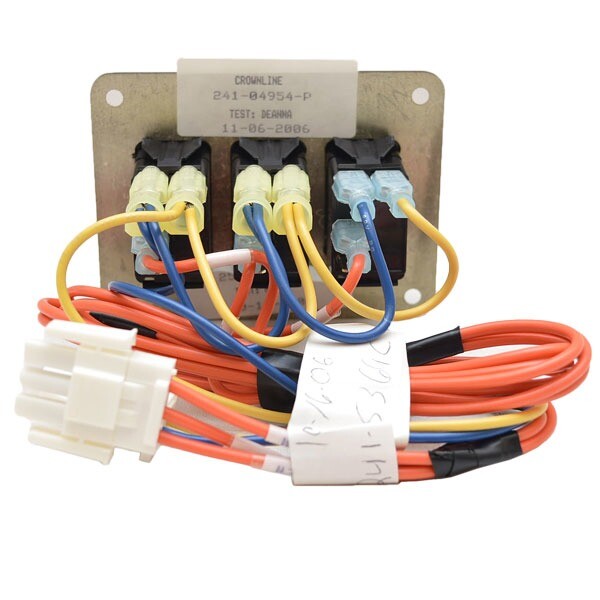 Crownline Boat Helm Switch Panel 24104954P 330 Cruiser Black eBay