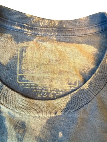 T-shirt grafica blu grande uomo adulto marca HVIII Goods vale la pena spremere - Foto 3 di 7