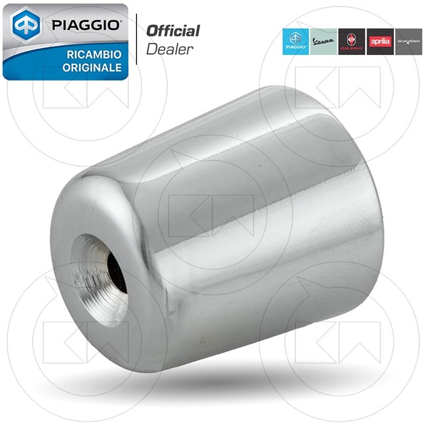 Originale Kontergewicht Lenkergewichte Piaggio Vespa GTS 125 2007-2012 Silber-image