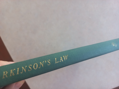 Libro de colección: Ley de Parkinson o la búsqueda del progreso 1958 por John Murray - Imagen 7 de 7