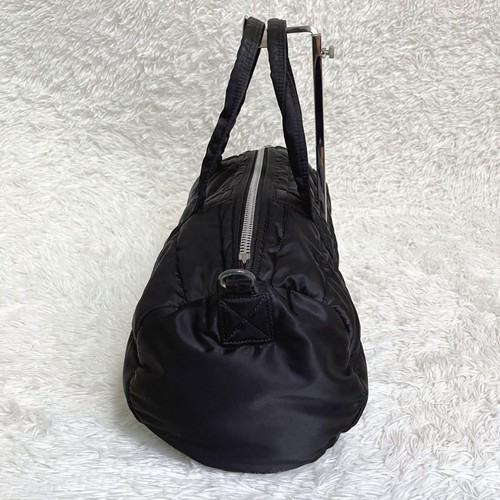 Porter Yoshida & Co Tanker Duffle Bag Boston Bag Black Auth 44 x 25 x 16 cm - Picture 5 of 16