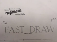 Gottlieb: Fast Draw  - Schematic