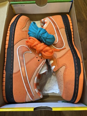 Nike Dunk Low SB Concepts Orange Lobster Size 14 Retro Skate OG All Minus Band