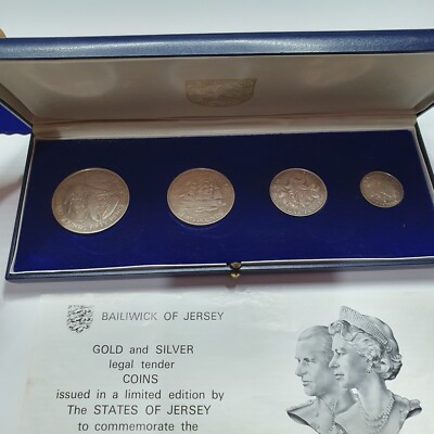 JERSEY ROYAL WEDDING x SILVER COIN SET