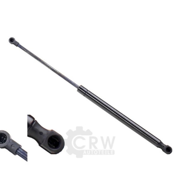 DäMpfer Heckklappe Beidseitig 463 Mm 360 N Johns FüR VW Fox 5Z1 5Z3-image