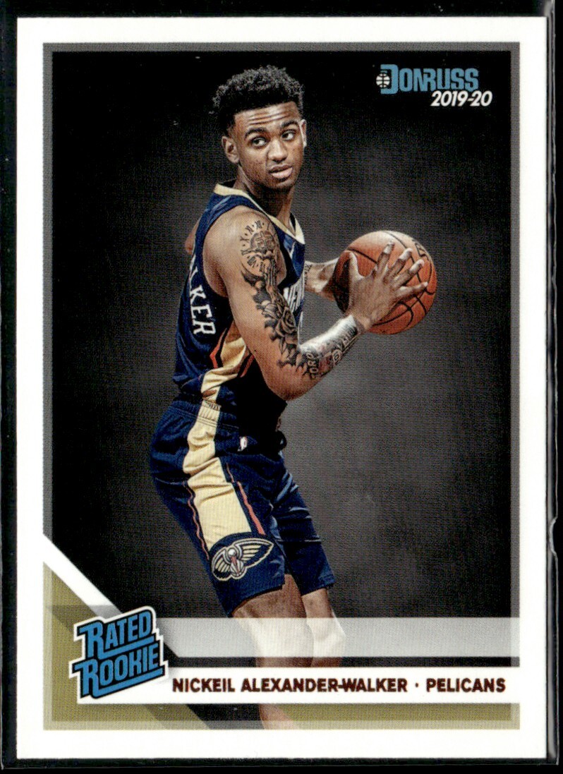 2019-20 Donruss Rated Rookie SP RC Nickeil Alexander-Walker Rookie #216