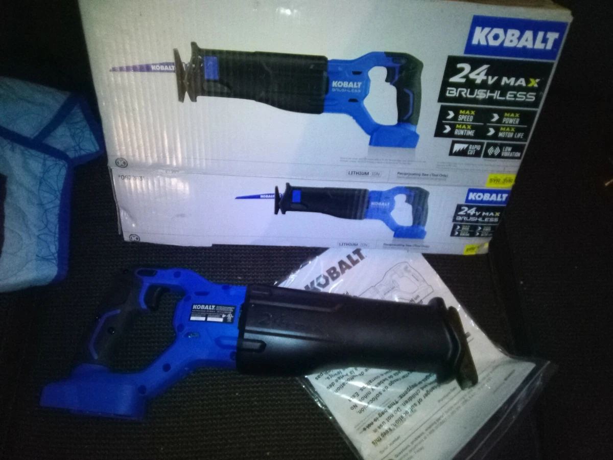 Kobalt 24 Volt Max Volt Cordless Reciprocating Saw KRS 1824B 03 eBay