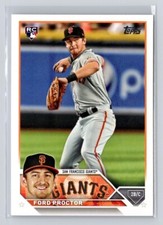 2023 Topps #472 Ford Proctor RC Baseball Card San Francisco Giants