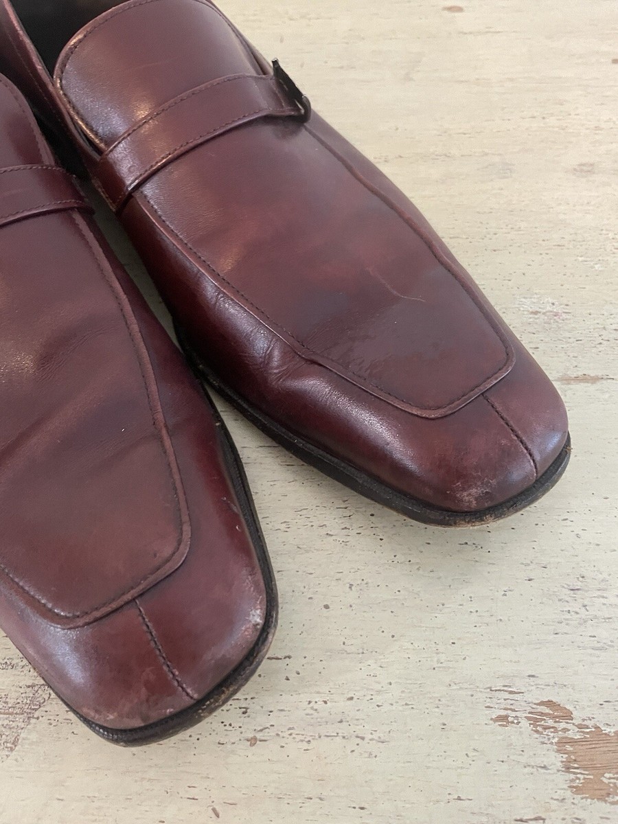 Salvatore Ferragamo Made in Italy Split Square Toe Loafer in 