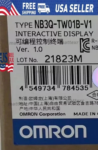 1pc Omron NB3Q-TW01B-V1 brand new touchscreen Fast delivery DHL  US Free TAX