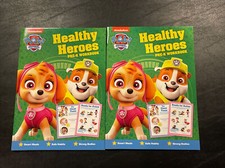 Nickelodeon Paw Patrol Healthy Heroes Pre-K Workbook - Lot Of 2
