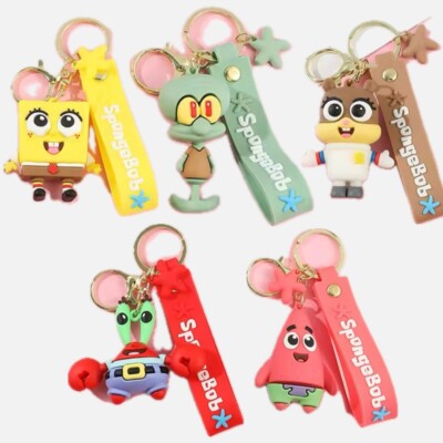 SpongeBob Keychain 3D PVC Backpack Accessoires