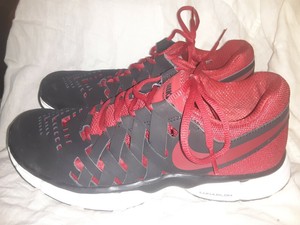 nike lunar fingertrap red and black