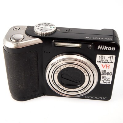 NIKON Coolpix P60 Digital Camera - 8.1MP / 5x - READ DESCRIPTION