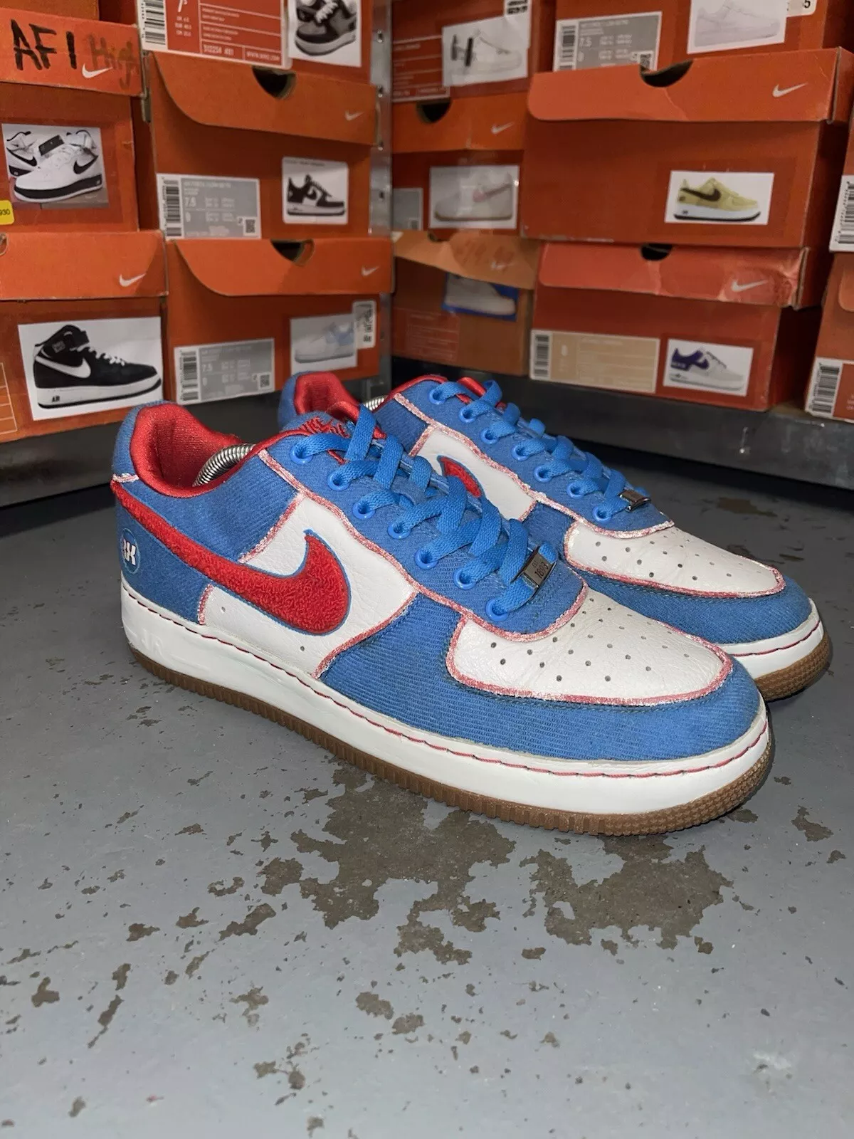 Nike Air Force 1 Supreme I/O « Bronx » taille 9,5 2010
