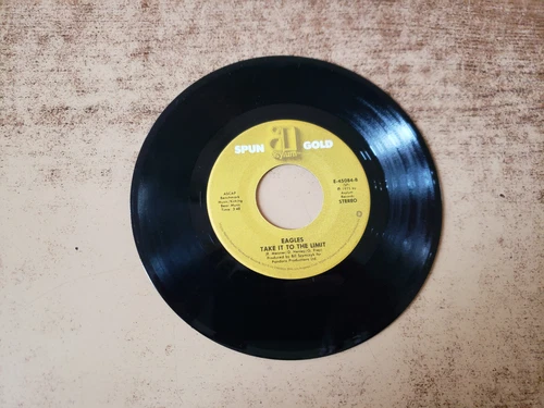 1980s EXCELLENT Eagles* – Lyin' Eyes / Take It To The Limit 45