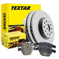 TEXTAR BREMSSCHEIBEN PRO+ BREMSBELÄGE AUDI TT 8N3 8N9 VORN Ø312mm
