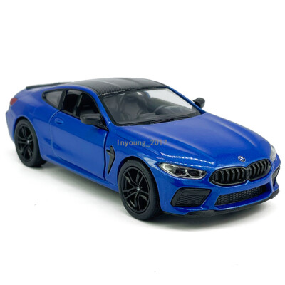 BMW M8 Competition Coupé 1:38 Zinklegierung Modellauto Spielzeug fur Jungen Blau